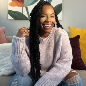 Pastel Lavender Sweater